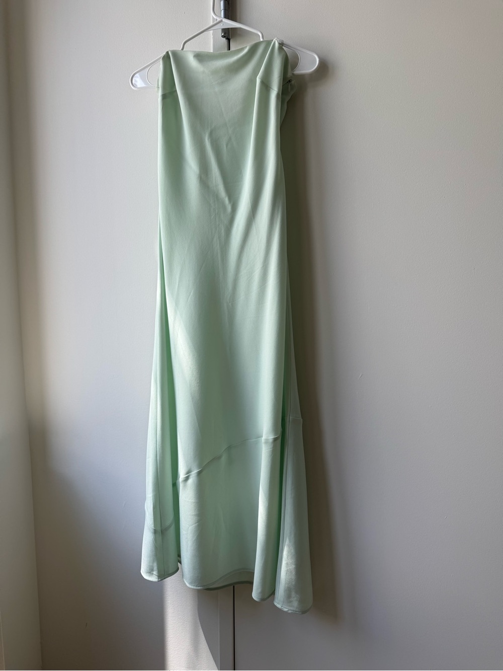 Babaton Pale Mint Green Midi Dress